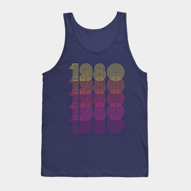 1980 Tank Top by NeonOverdrive